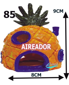ADORNO AQUAHER PI?A CHICA AIREADORA MINIMO 4 PZAS ALTO 9 X LARGO 8 CMS.
